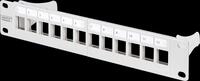 DIGI DN-91419 - 10'' Keystone Patchpanel, 12-Port, geschirmt