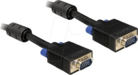DELOCK 82557 - VGA Monitor Kabel 15-pol VGA Stecker, 2 m
