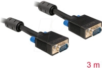 DELOCK 82558 - VGA Monitor Kabel 15-pol VGA Stecker, 3 m