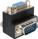 DELOCK 65171 - VGA Adapter, VGA Stecker auf VGA Buchse