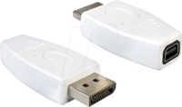 DELOCK 65240 - DisplayPort Adapter, DP 1.2 Stecker auf Mini DP Buchse