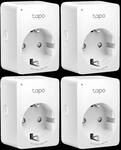 TPLINK TAPOP1004 - Schaltbare WLAN-Steckdose, 4 St&uuml;ck