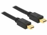 DELOCK 83473 - DisplayPort Kabel, mini DisplayPort 1.2 Stecker, 1 m, schwarz