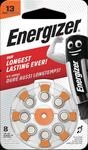 EN 8X13 - H&ouml;rger&auml;tebatterie, Zink-Luft, 7,9x5,4 mm, Aid 13, 8er-Pack