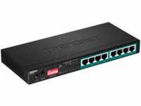 TRN TPE-LG80 - Switch, 8-Port, Gigabit Ethernet, PoE+