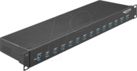 DELOCK 64039 - 19" Industrie Hub 13 x USB 3.0 Typ-A