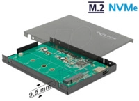 DELOCK 42609 - Geh&auml;use, M.2 NVMe PCIe SSD, USB 3.1