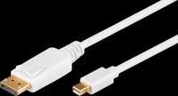 GOOBAY 52858 - Mini DP1.2 Stecker auf DP 1.2, Flex, 4K@60 Hz 1,0 m
