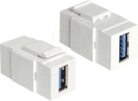 DELOCK 86319 - Keystone Modul USB 3.0 A-Buchse > A-Buchse