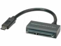 VALUE 12991051 - USB Konverter, C Stecker auf SATA, 0,15 m