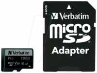 VERBATIM 47044 - MicroSDXC-Speicherkarte 128GB, Verbatim, Class 10, U3