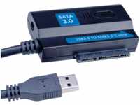 VALUE 12991049 - USB Konverter, A Stecker auf SATA, 1,20 m