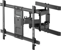 GOOBAY 49932 - TV Wandhalterung, neigbar, schwenkbar, 37"- 70", schwarz