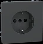 ME MEG2300-6034 - Schutzkontakt-Steckdose, Anthrazit, System Design