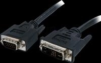 ST DVIVGAMM1M - Monitorkabel, DVI 12+5 Stecker auf VGA Stecker, 1 m