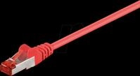 GOOBAY 95527 - Cat.6 S/FTP PiMF Patchkabel, CCA, rot, 7,5 m