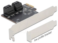 DELOCK 90010 - PCIe x1 > 4x SATA, Low Profile DELOCK 90010 - PCIe x1 > 4x SATA, Low Profile