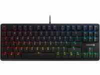 G80-3833LWBEU-2 - Gaming-Tastatur, USB, RGB, MX SILENT RED, schwarz, US-Int.