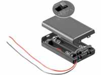HALTER 3XAAAK - Batteriehalter für 3 Microzellen (AAA), geschlossen