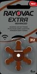 RAYOVAC AID 312 - H&ouml;rger&auml;tebatterie, Zink-Luft, 7,8x3,5 mm, Aid 312, 6er-Pack