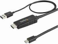 ST HD2MDPMM2M - Aktives HDMI zu Mini DP Kabel, 4K 30 Hz, 2 m