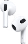 APPLE MME73ZM/A - Headset, In Ear, Bluetooth&reg;, Apple AirPods 3rd Gen.
