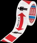 TESA 58263 - tesa&reg; Signal Social Distancing Tape 50 m x 50 mm