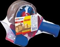 TESA 58166 - tesapack&reg; Abroller + 1 Rollen, 66 m x 50 mm, braun
