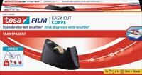 TESA 53917 - Tischabroller Easy Cut&reg; Curve, bis 33 m x 19 mm