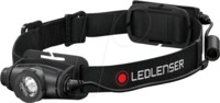 LED LENSER H5RC - LED-Stirnleuchte H5R Core, 500 lm, schwarz, Akku