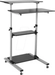 LOGILINK BP0070 - Sitz-/Steharbeitsplatz, rollbar