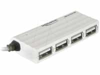 DELOCK 87445 - USB2-Hub (4 Ports), ohne Netzteil