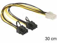 DELOCK 83433 - PCI Expre. Stromvers. 6 Pin Buchse>2x 8 Pin Ste.