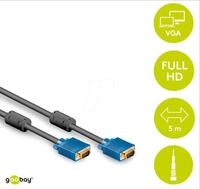 AK SVGA 105 HQ - VGA Monitor Kabel 15-pol VGA Stecker, 5 m