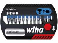 WIHA 41826 - Bit-Satz FlipSelector, 13-teilig gemischt, 25 mm, T-Bit