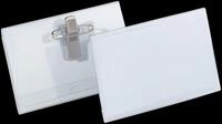 DURABLE 810119 - Namensschild, 54x90 mm, Kombiklemme, 50 St&uuml;ck