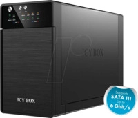 ICY IB-RD3620SU3 - Externes 2x 3.5" SATA Geh&auml;use, USB 3.0