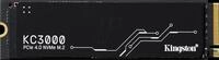 SKC3000D/2048G - Kingston KC3000 NVMe&trade; SSD, 2 TB, M.2 PCIe