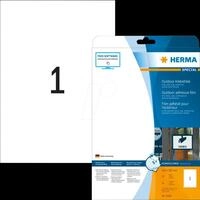 HERMA 9500 - Folien-Etiketten, wetterfest, 210 x 297 mm, 10 St&uuml;ck, wei&szlig;