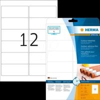 HERMA 9533 - Folien-Etiketten, wetterfest, 99,1 x 42,3 mm, 120 St&uuml;ck, wei&szlig;