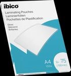 IBICO 627316 - Laminierfolien, DIN A4, 75 mic, gl&auml;nzend, 100 St&uuml;ck