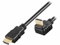 ICOC-HDMI-LE-010 - High Speed HDMI Kabel mit Ethernet, 90°, 1 m