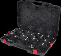 KS 150.2520 - Garage - Turbolader-Ladeluft-System-Pr&uuml;fkoffer-Satz, 17-teilig