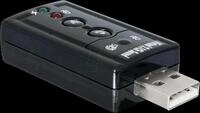 DELOCK 61645 - Soundkarte, extern, Adapter, USB 2.0, 3.5 mm
