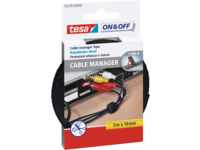 TESA 55239 - tesa On & Off Cable Manager UNIVERSAL - 10 mm x 5 m