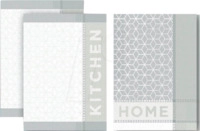 GT 02997 - Dyckhoff Geschirrt&uuml;cher, Home & Kitchen grau, 3 St&uuml;ck
