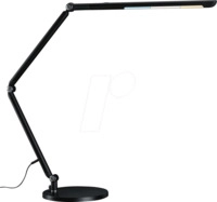PLM 78912 - LED-Schreibtischleuchte, 9,5 W, 700 lm, dimmbar, schwarz
