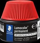STAEDTLER 487172 - Nachf&uuml;llstation, Lumocolor permanent Universalstifte, rot