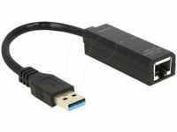 DELOCK 62616 - Netzwerkkarte, USB 3.0, Gigabit Ethernet, 1x RJ45