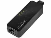 LOGILINK UA0184A - Netzwerkkarte, USB 3.0, Gigabit Ethernet, 1x RJ45